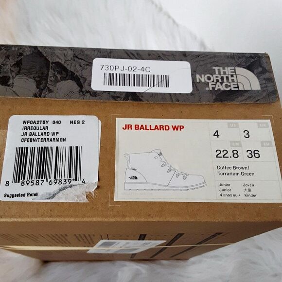 The North Face Big Boy Winter Boot size 4M - Picture 7 of 8